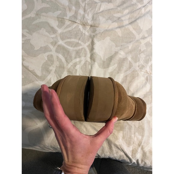 UGG ultra mini platform boot chestnut brown size 8 - Picture 4 of 11